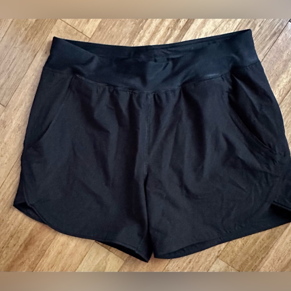 Womens ladies swim shorts Lands end sz 10